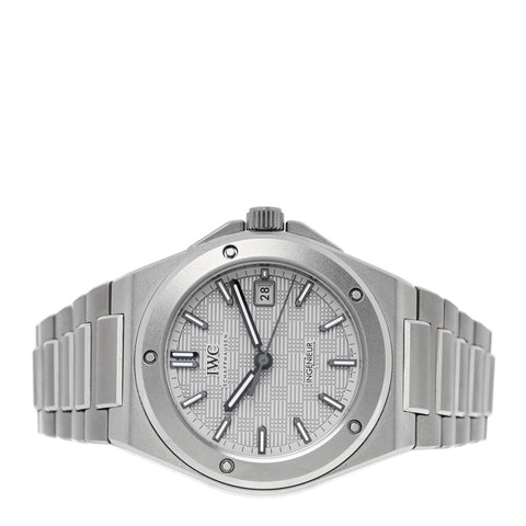 Titanium 40mm Ingenieur Automatic Watch Silver IW328904