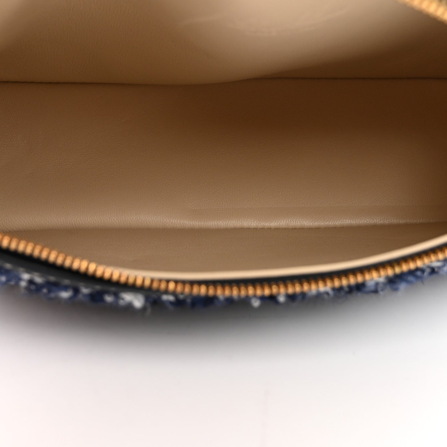 Silk Denim L19 Extra Pocket Pouch Navy Black