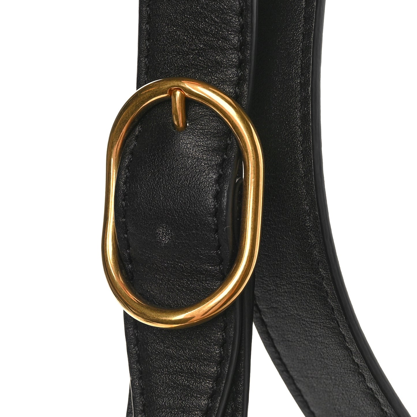 Smooth Calfskin Supervee Shoulder Bag Black