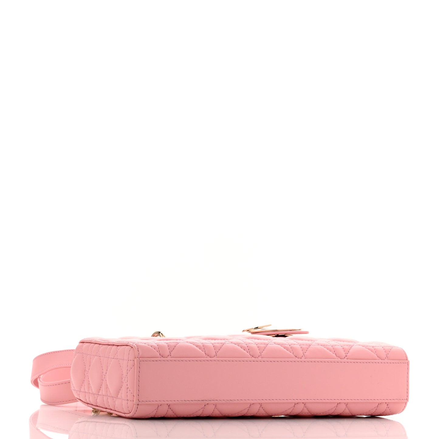 Lambskin Cannage Medium Lady D-Joy Light Pink