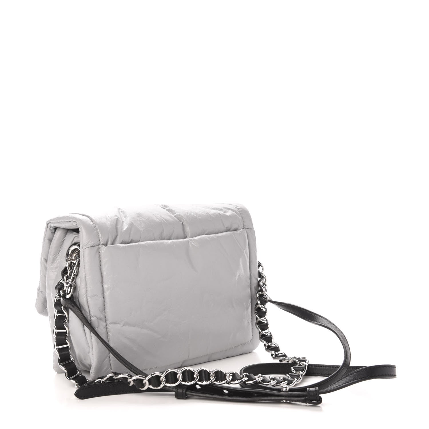 Marc Jacobs Lambskin The Pillow Bag Light Grey 4 of 11