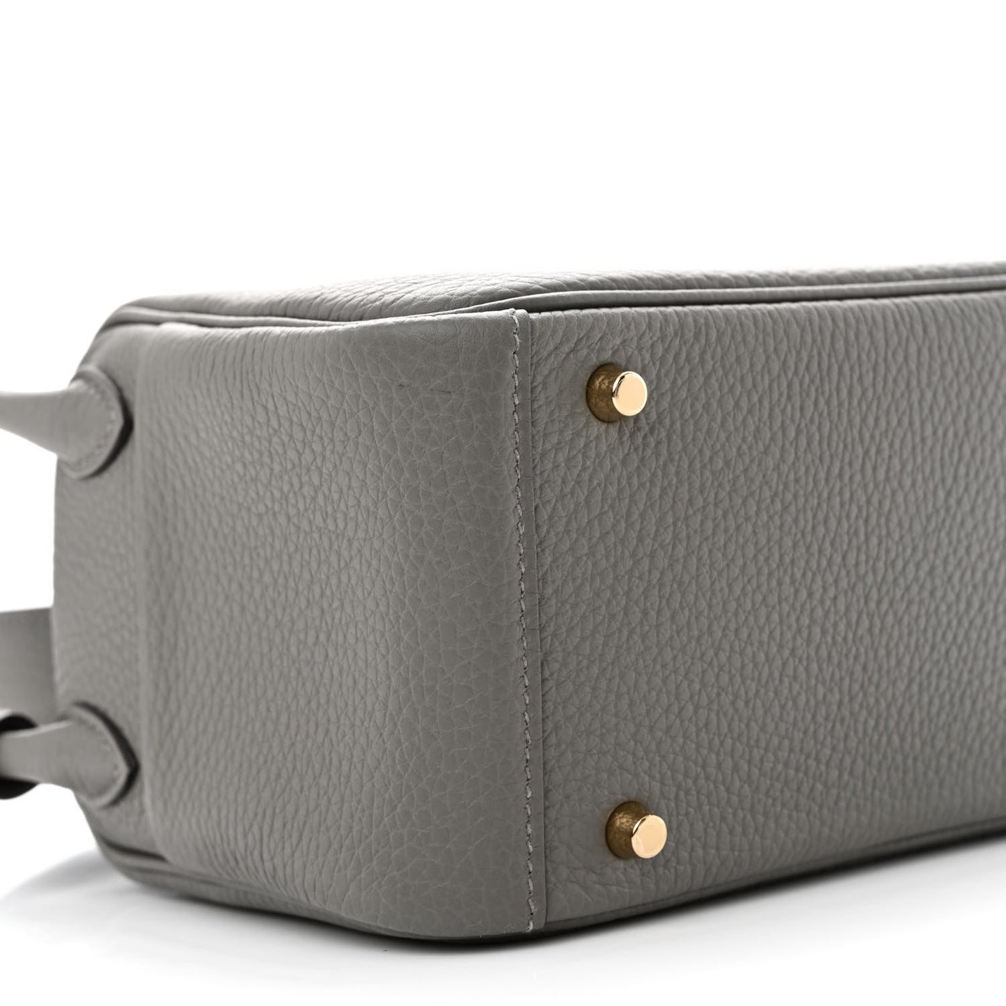 Taurillon Clemence Mini Lindy 20 Gris Meyer