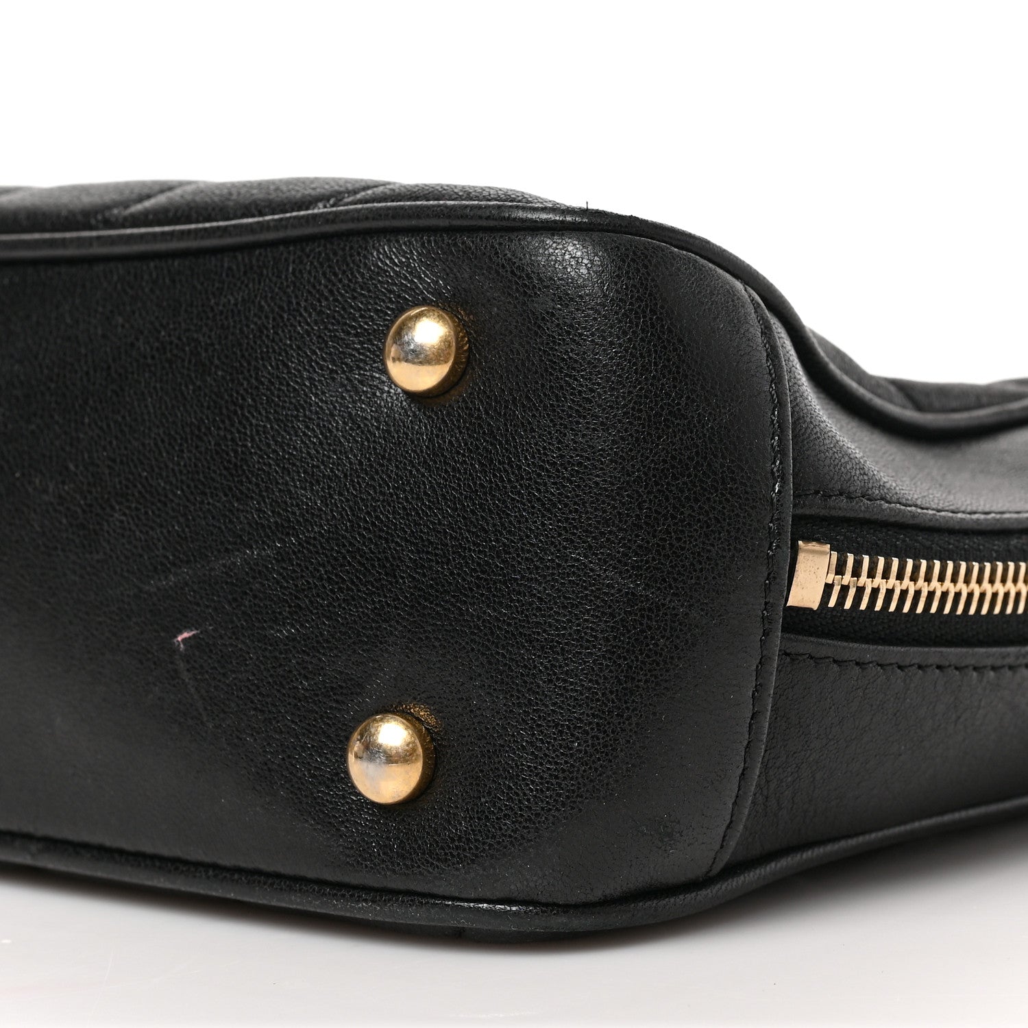 Chanel Lambskin Quilted Coco Vintage Camera Case Black 8 of 8