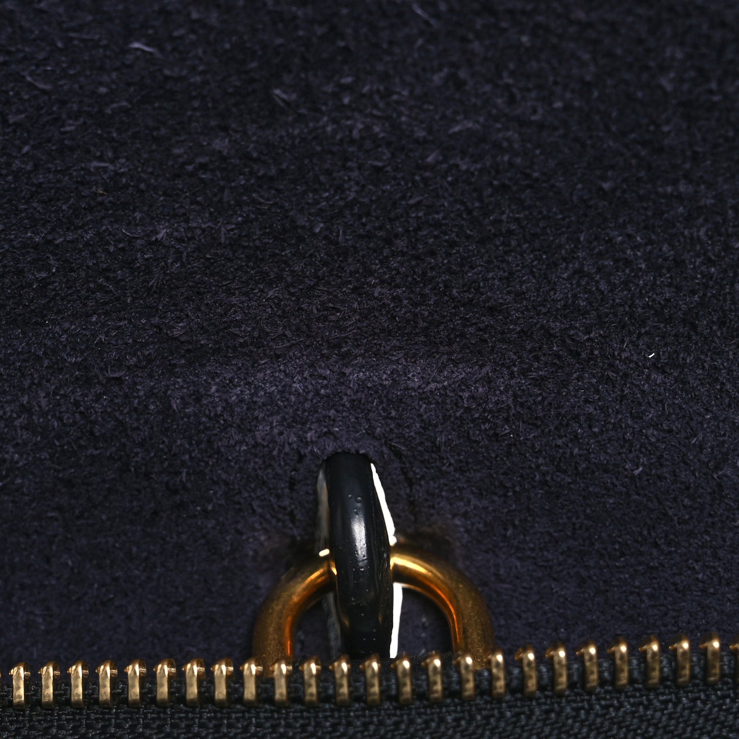 Grained Calfskin Mini Belt Bag Black