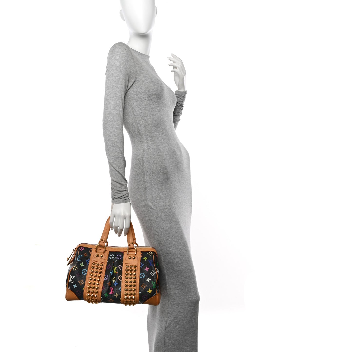 Monogram Multicolor Courtney MM Black