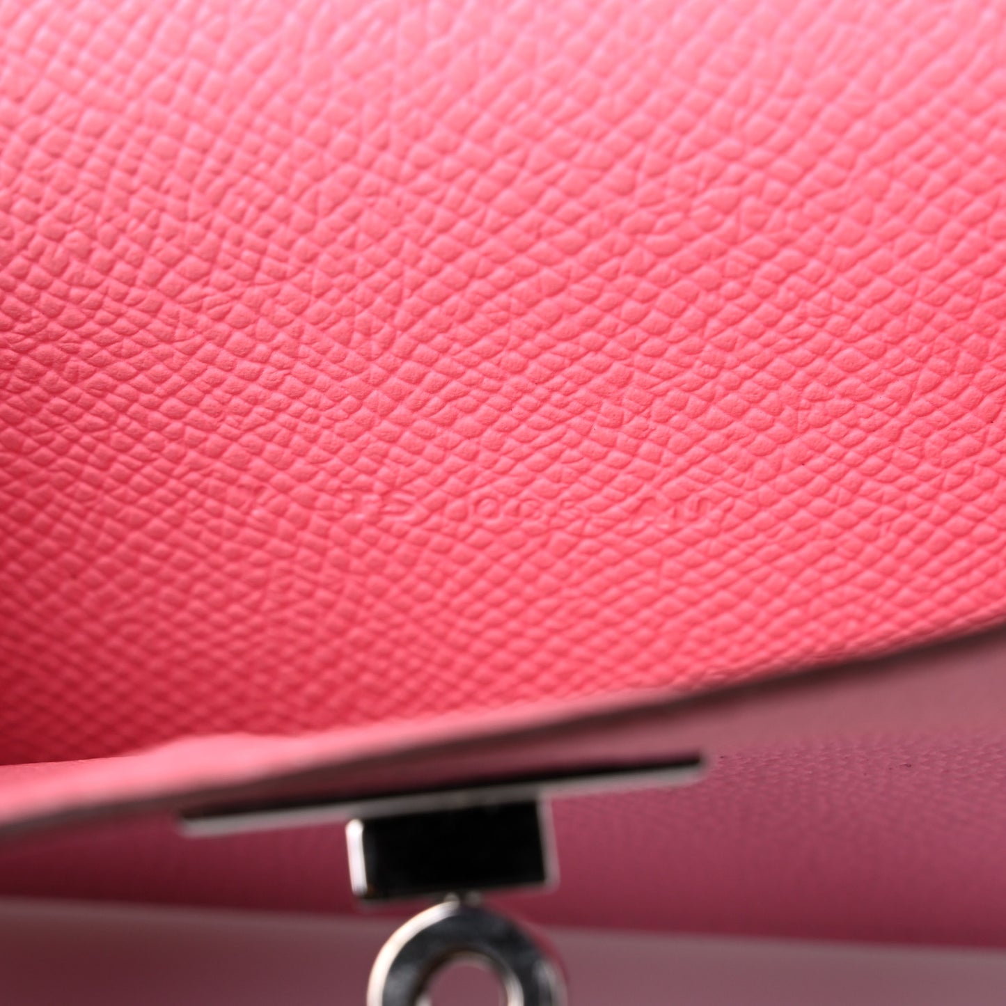 Epsom Kelly Pocket Compact Wallet Rose Confetti