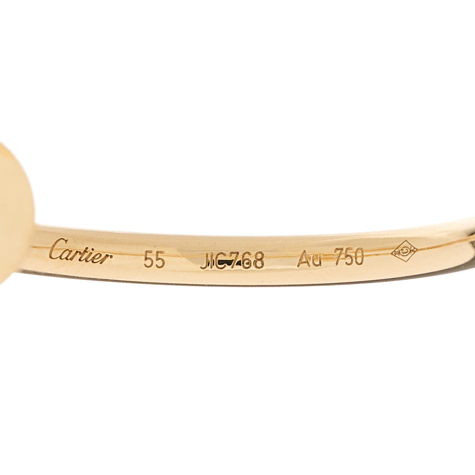 18K Yellow Gold Small Juste Un Clou Ring 55 7.25