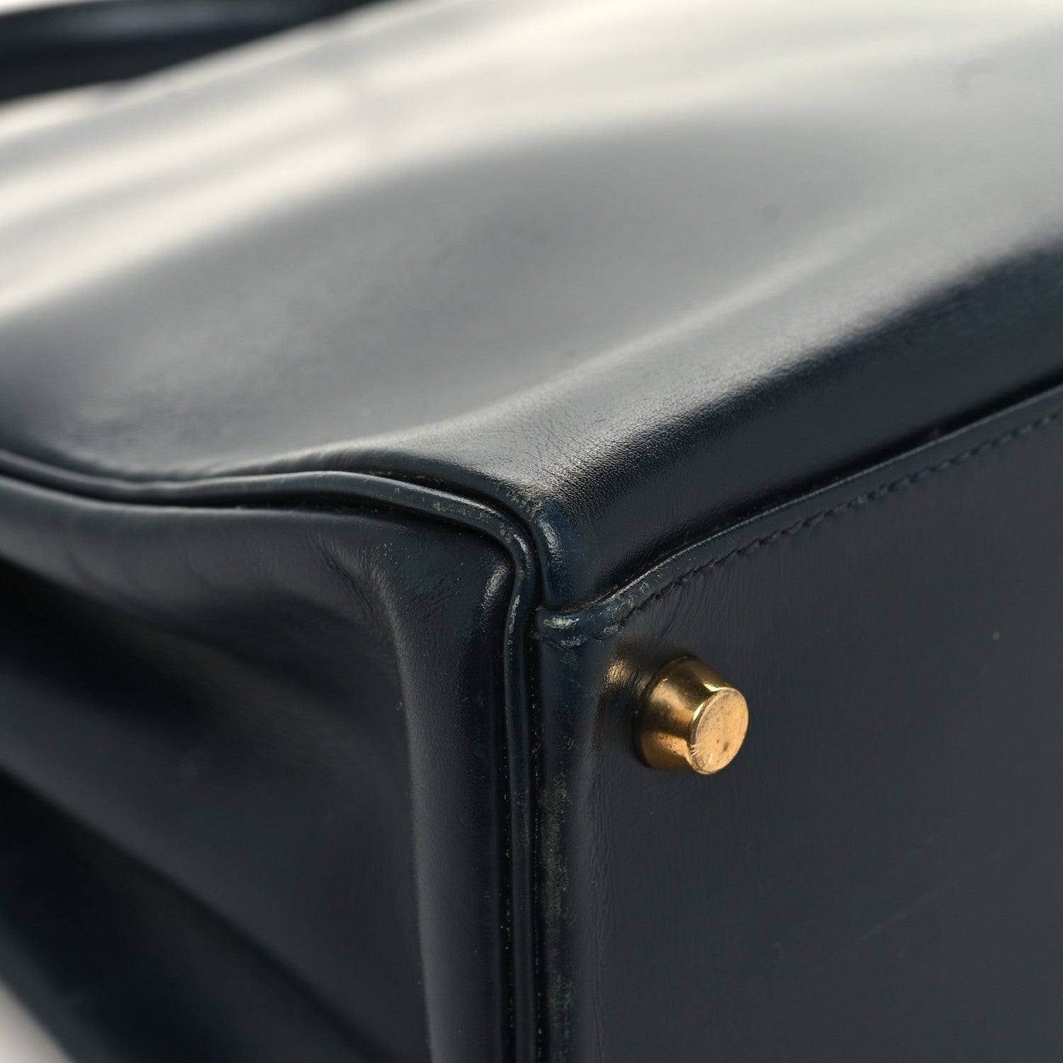 Hermes Box Kelly Retourne 32 Indigo 11 of 15