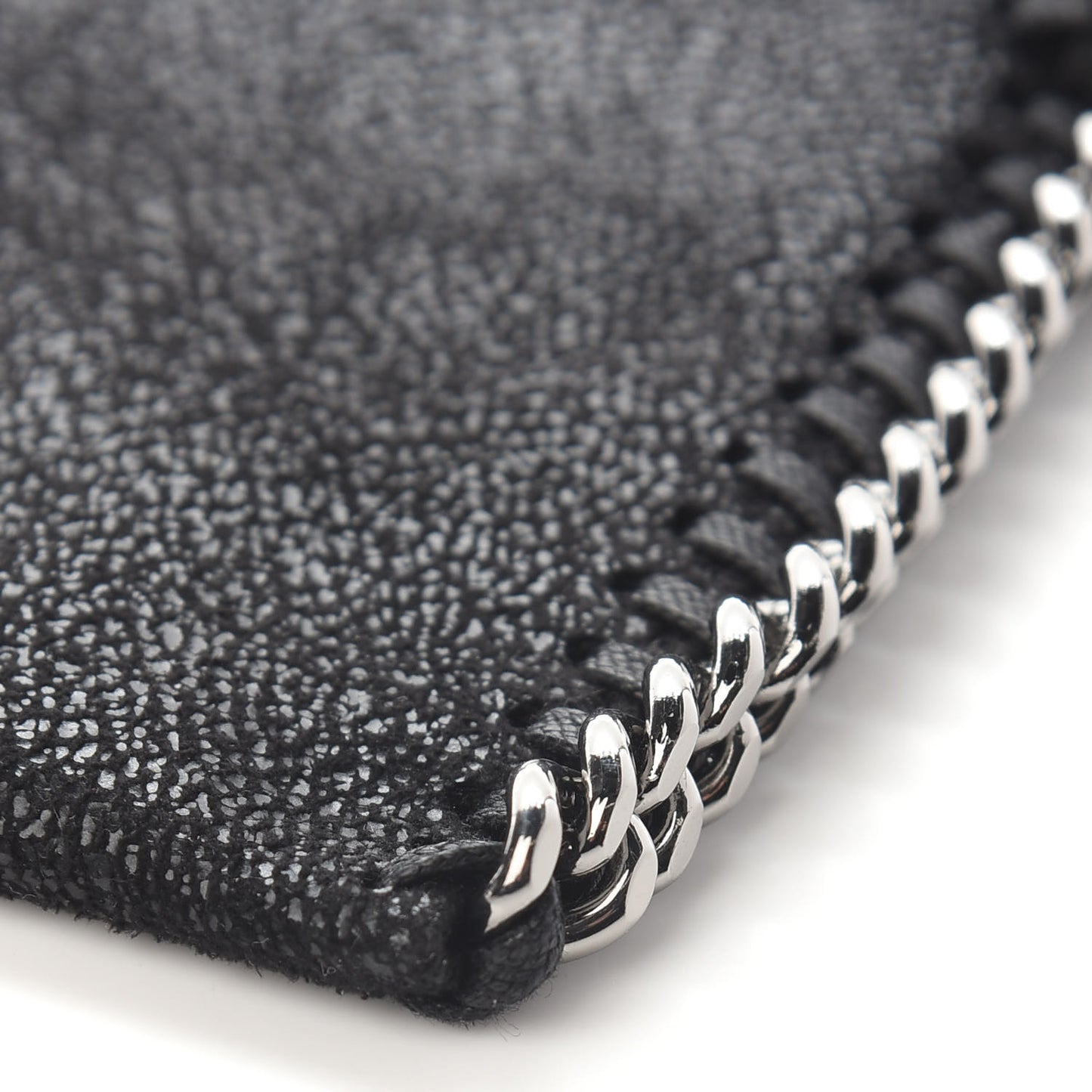 Shaggy Deer Micro Falabella Tote Black