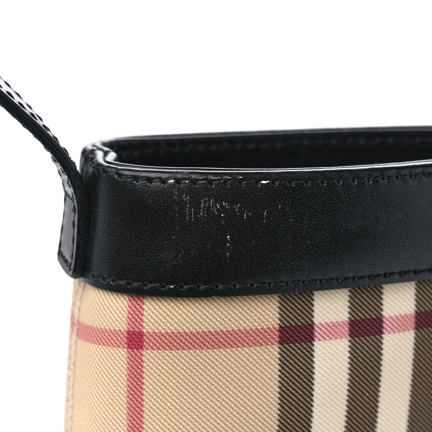 Prorsum House Check Shoulder Bag Black