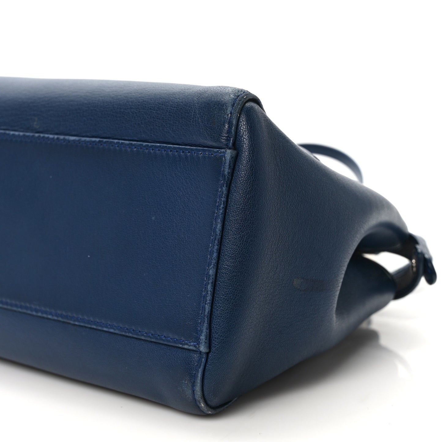 Nappa Mini Peekaboo Iconic Satchel Dark Blue