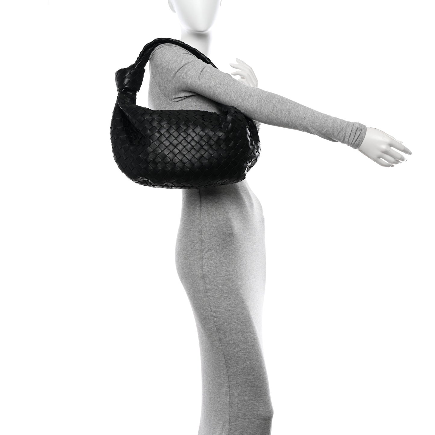 Nappa Intrecciato Small Jodie Black