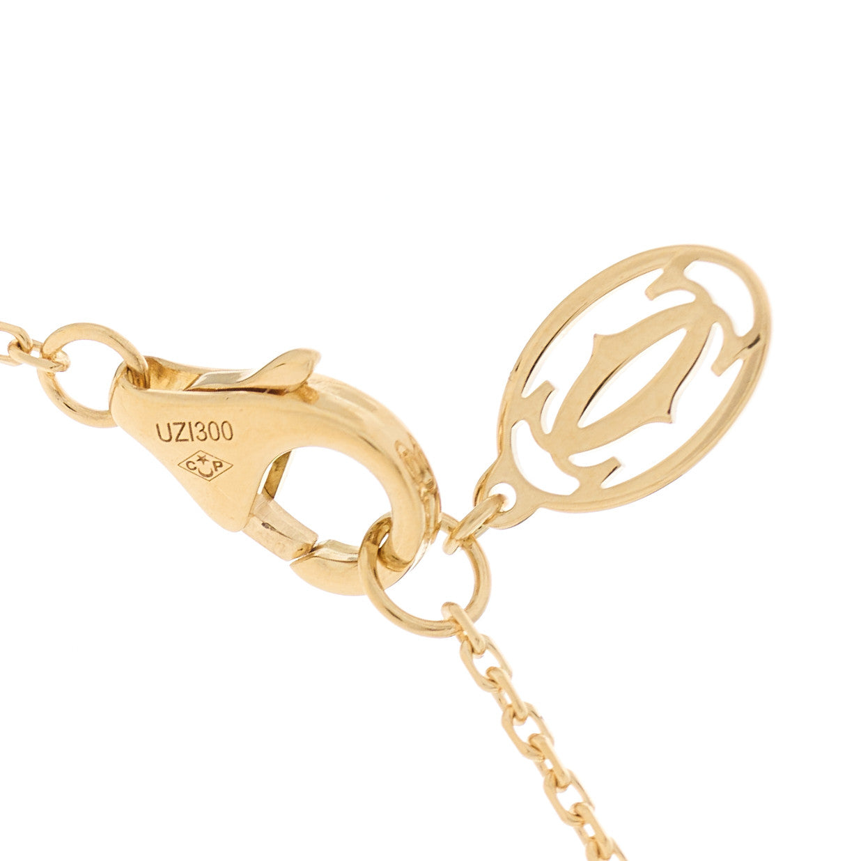 18K Yellow Gold Diamond XS D'Amour Pendant Necklace