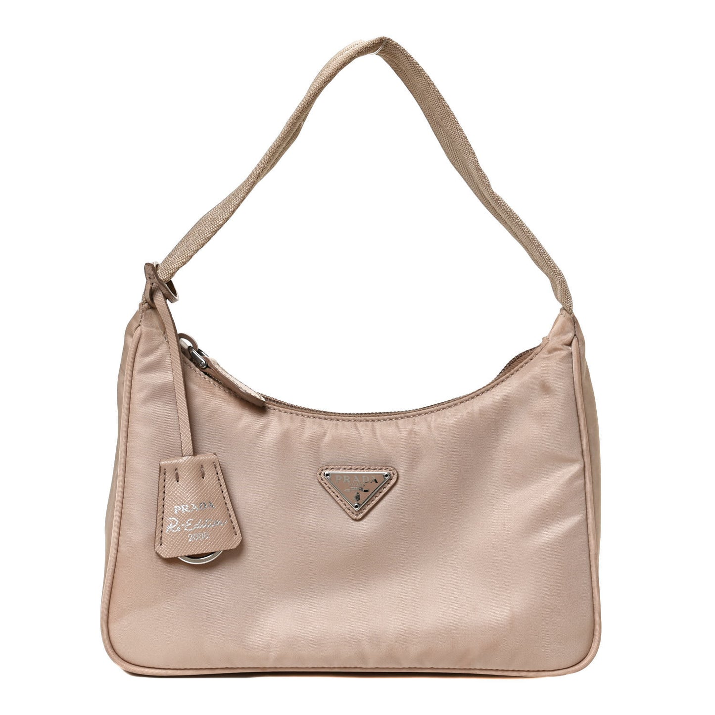 Tessuto Nylon Mini Re-Edition 2000 Bag Cammeo