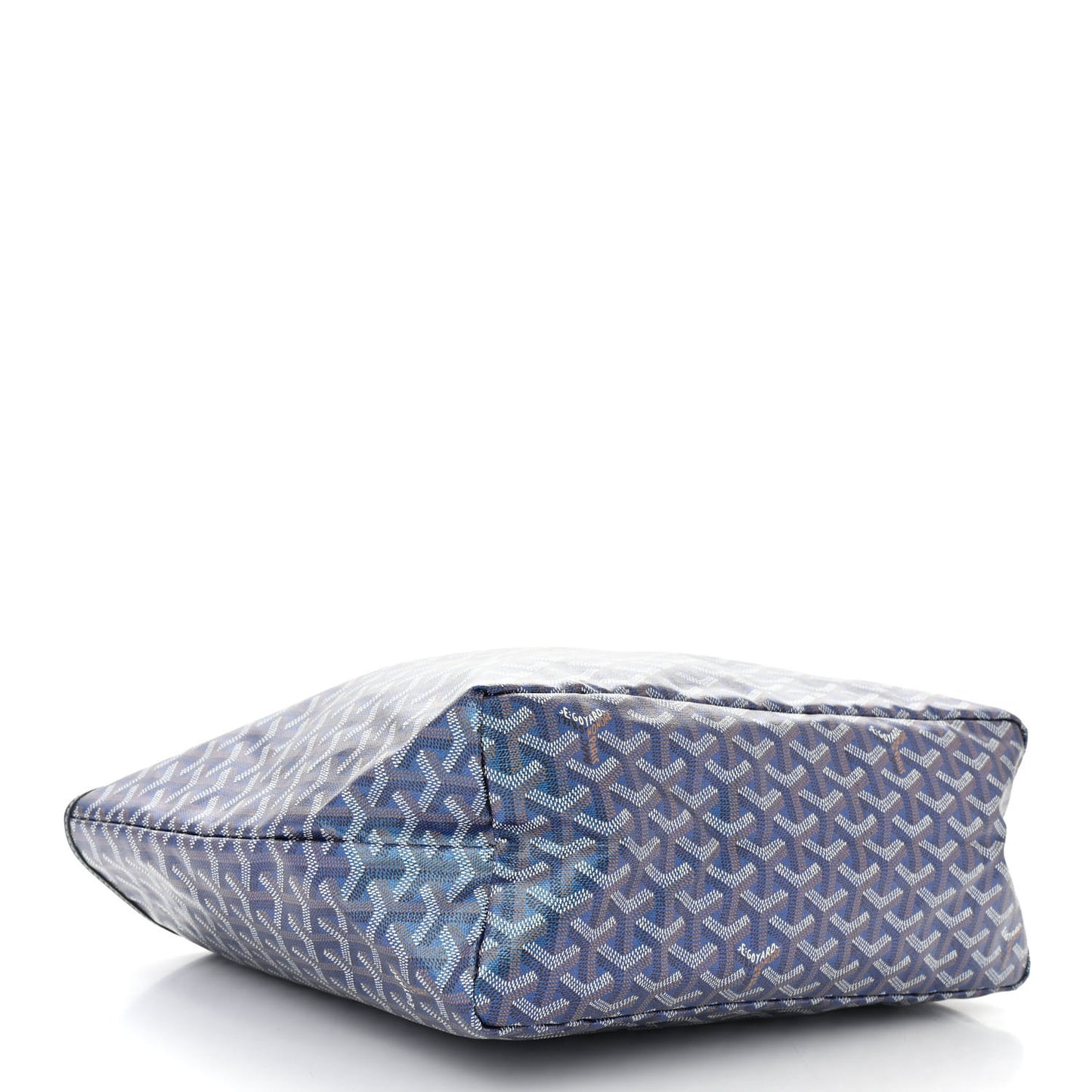 Iridescent Goyardine Saint Louis PM Pearly Blue