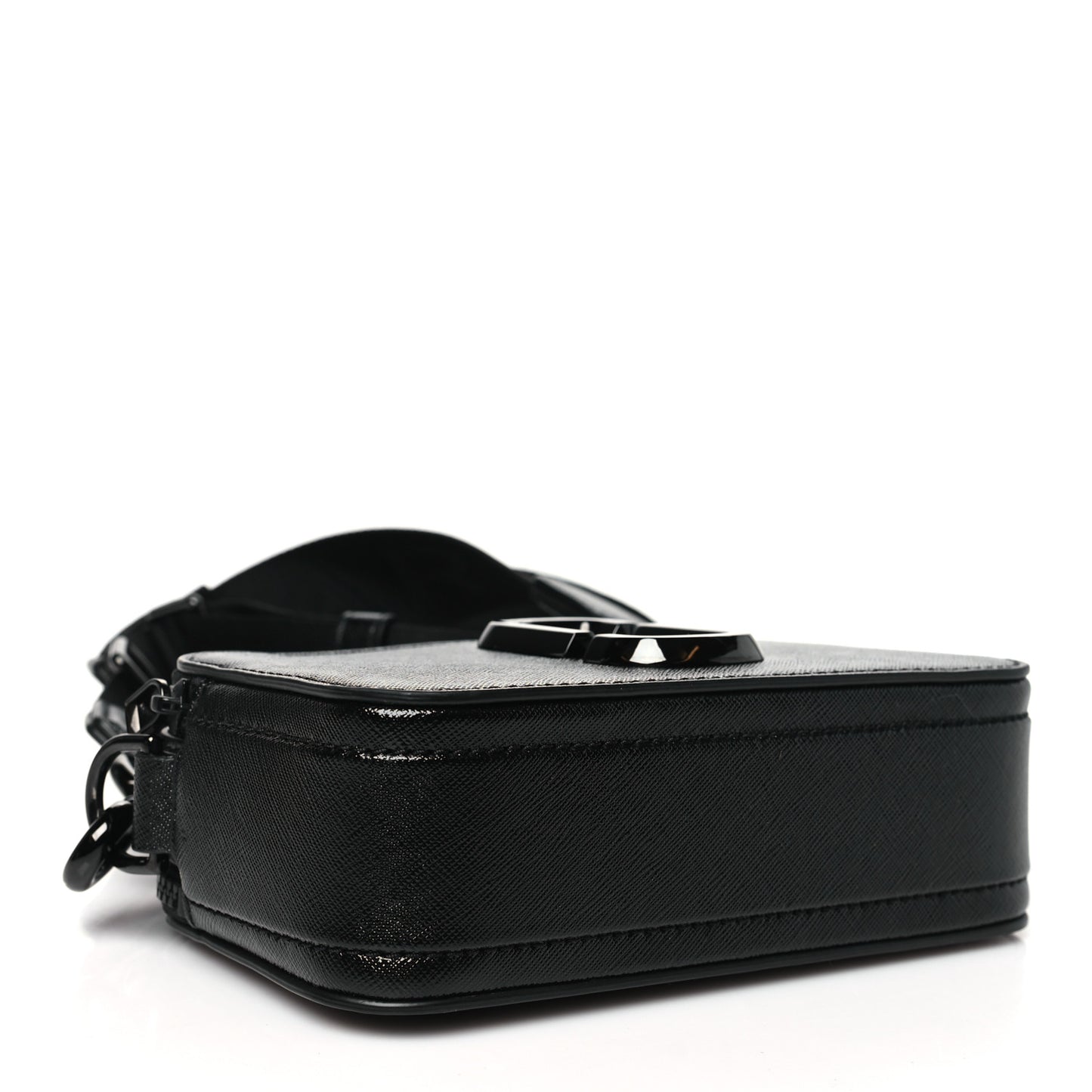 Saffiano Snapshot Camera Bag Black