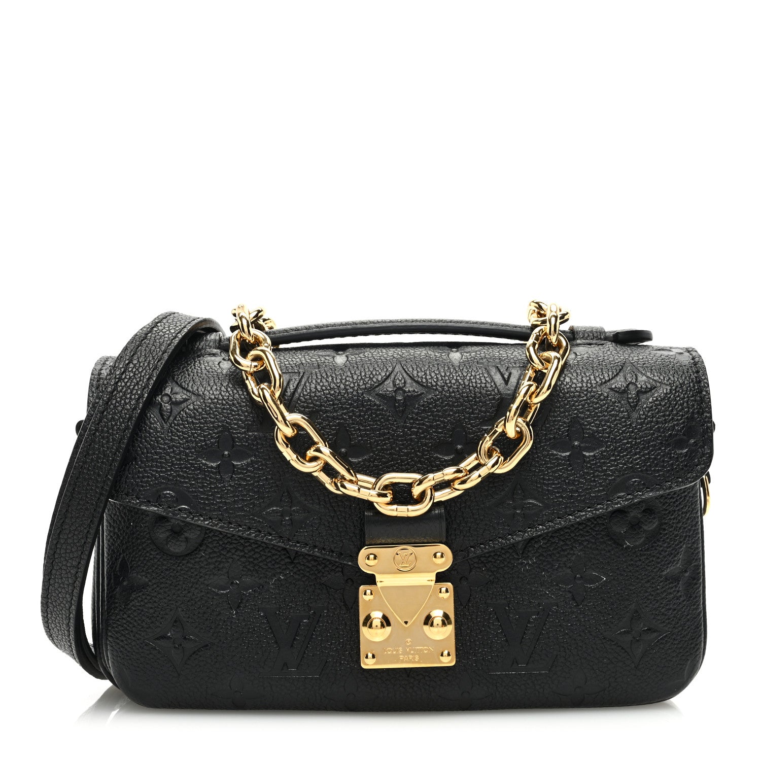 Louis Vuitton Empreinte Pochette Metis East West Black 1 of 10