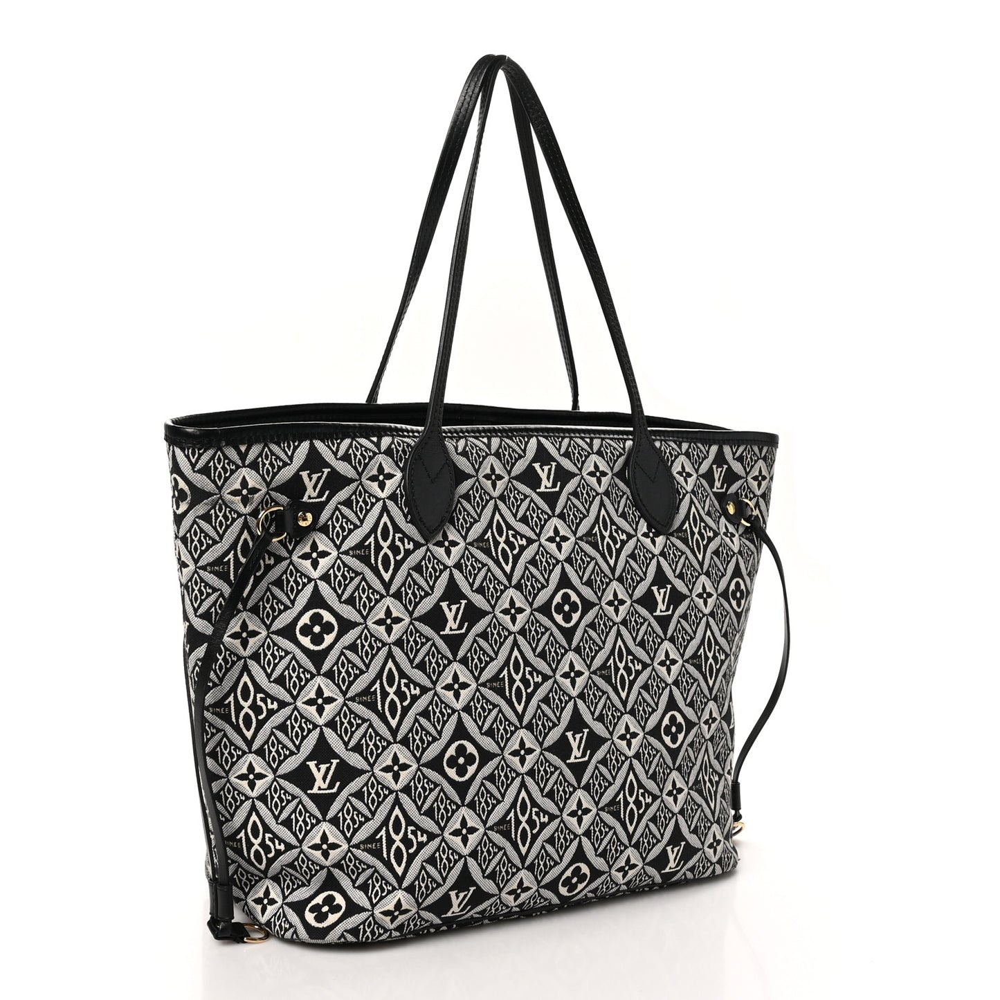 Jacquard Since 1854 Neverfull MM Grey