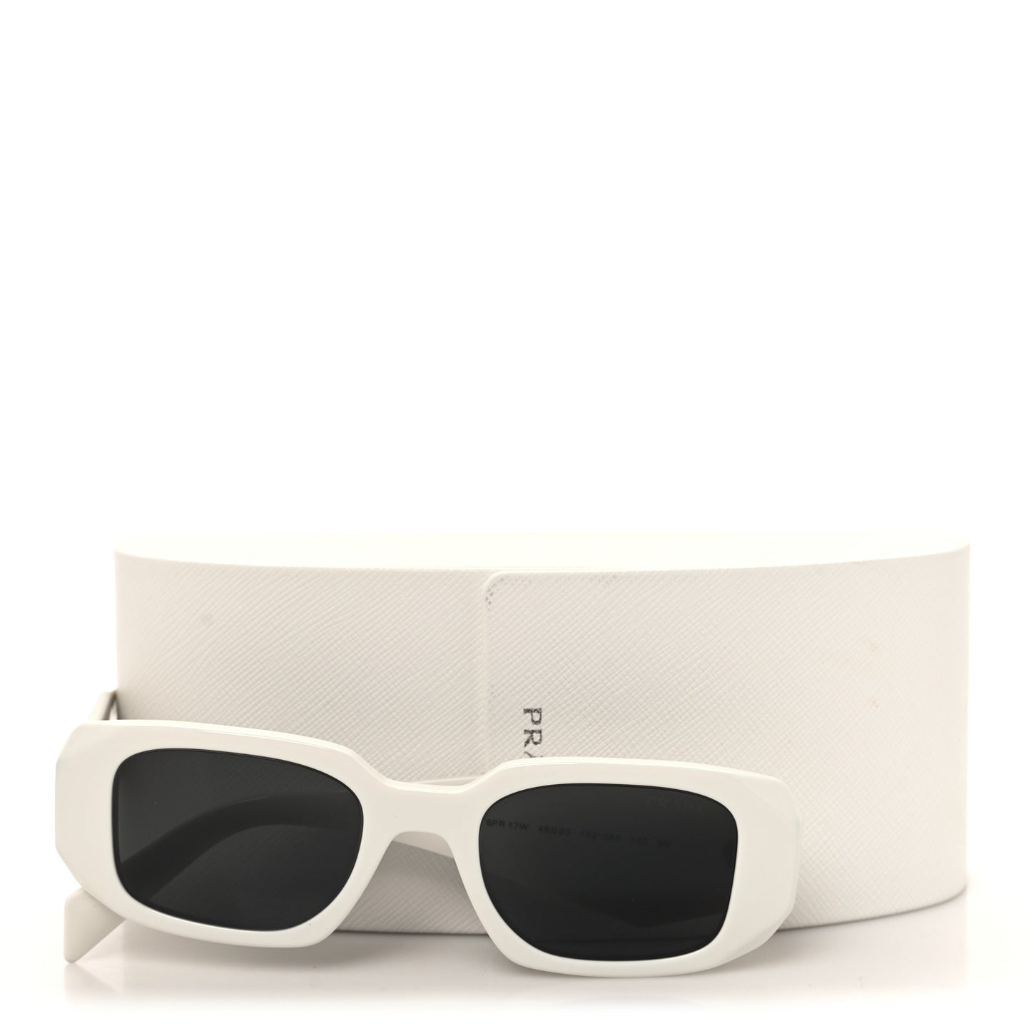 Acetate Symbole Sunglasses SPR 17W White