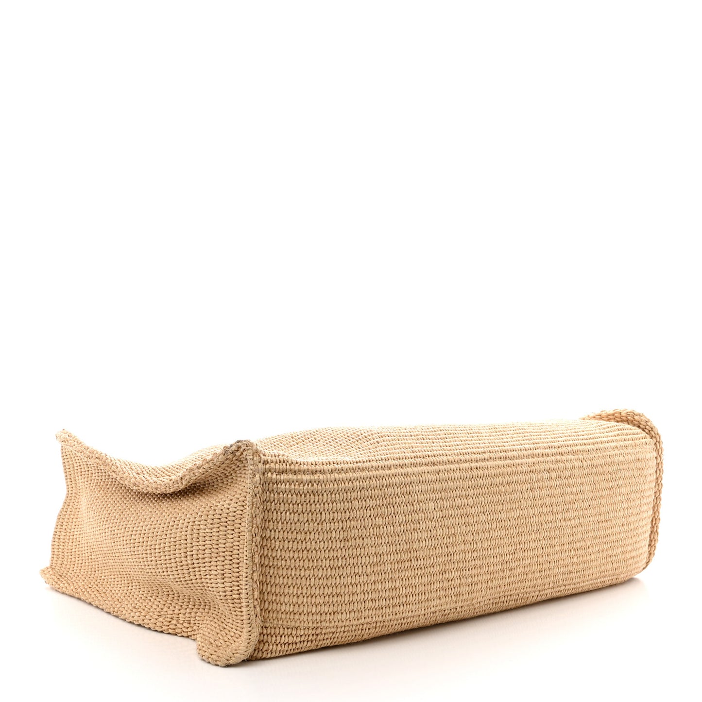 Raffia Large G Shopping Tote Natural