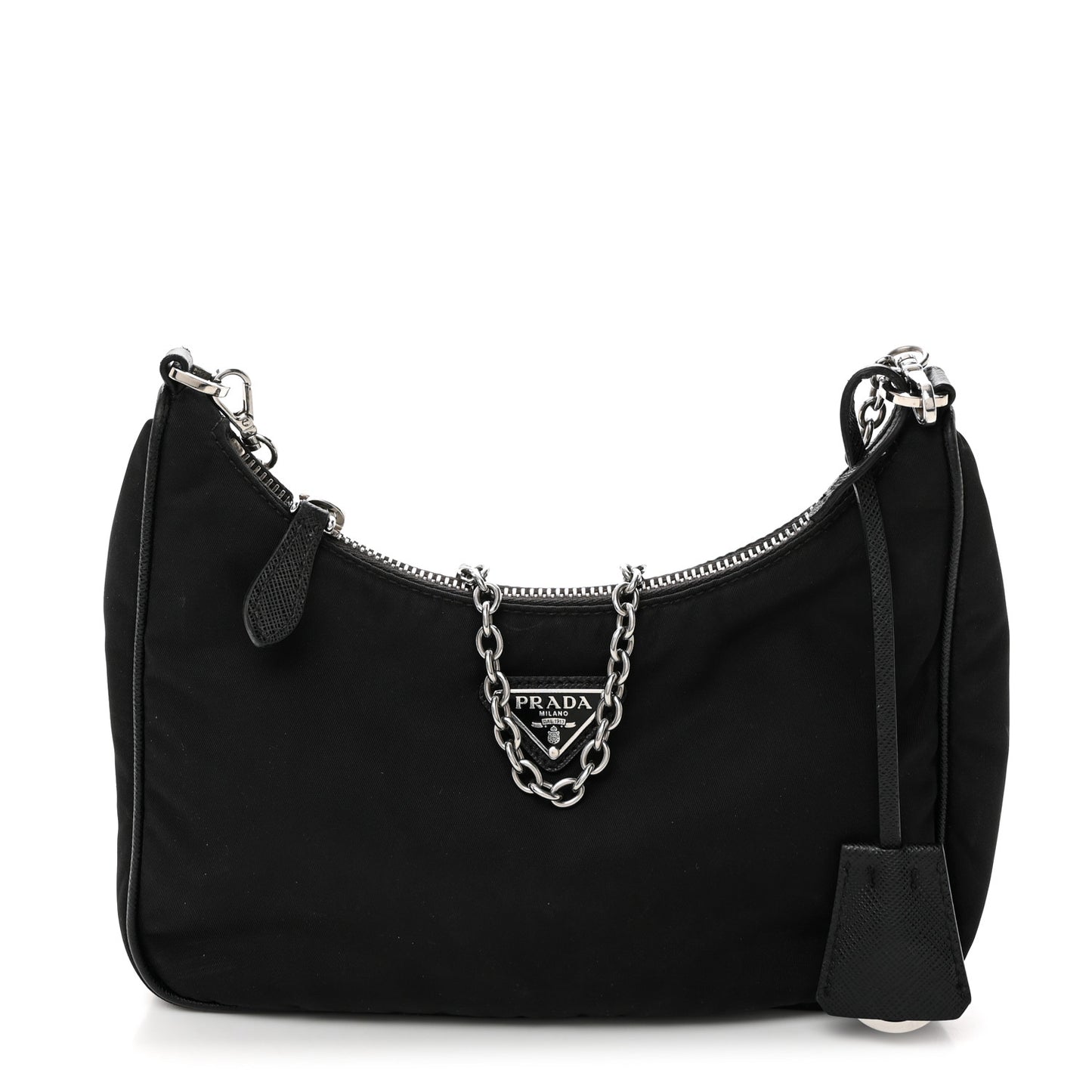 Nylon Re-Edition 2005 Shoulder Bag Black