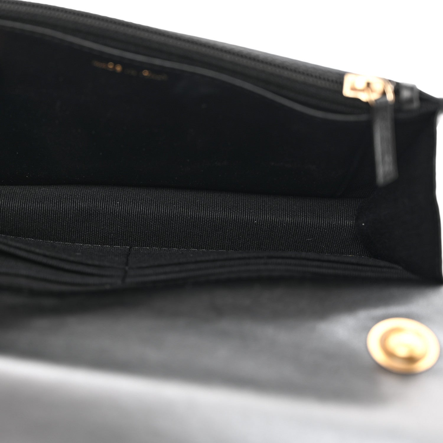 Chanel Lambskin Quilted Pillow Crush Wallet On Chain WOC Black 5 of 11