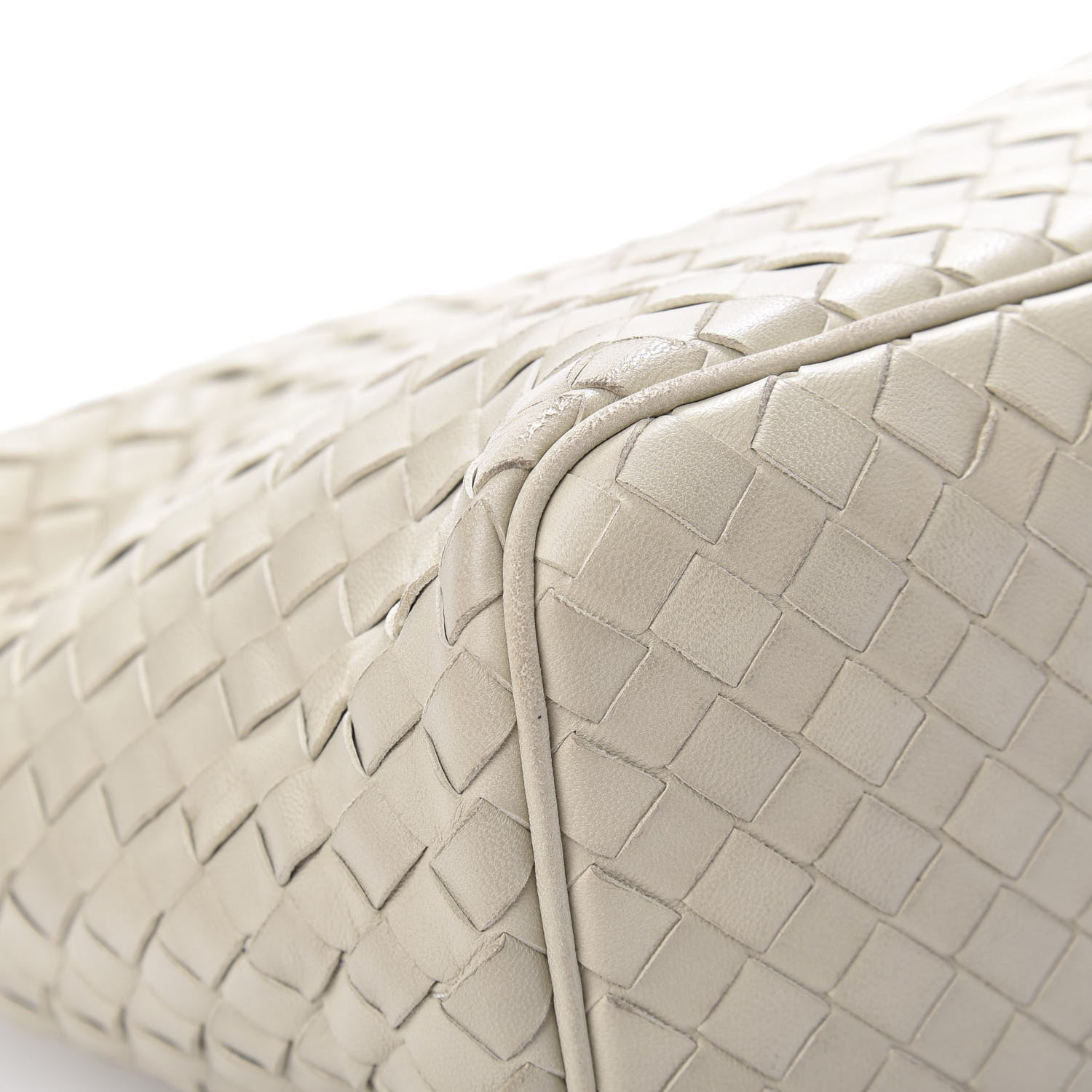 Bottega Veneta Nappa Intrecciato Small Shoulder Bag Cream 12 of 15