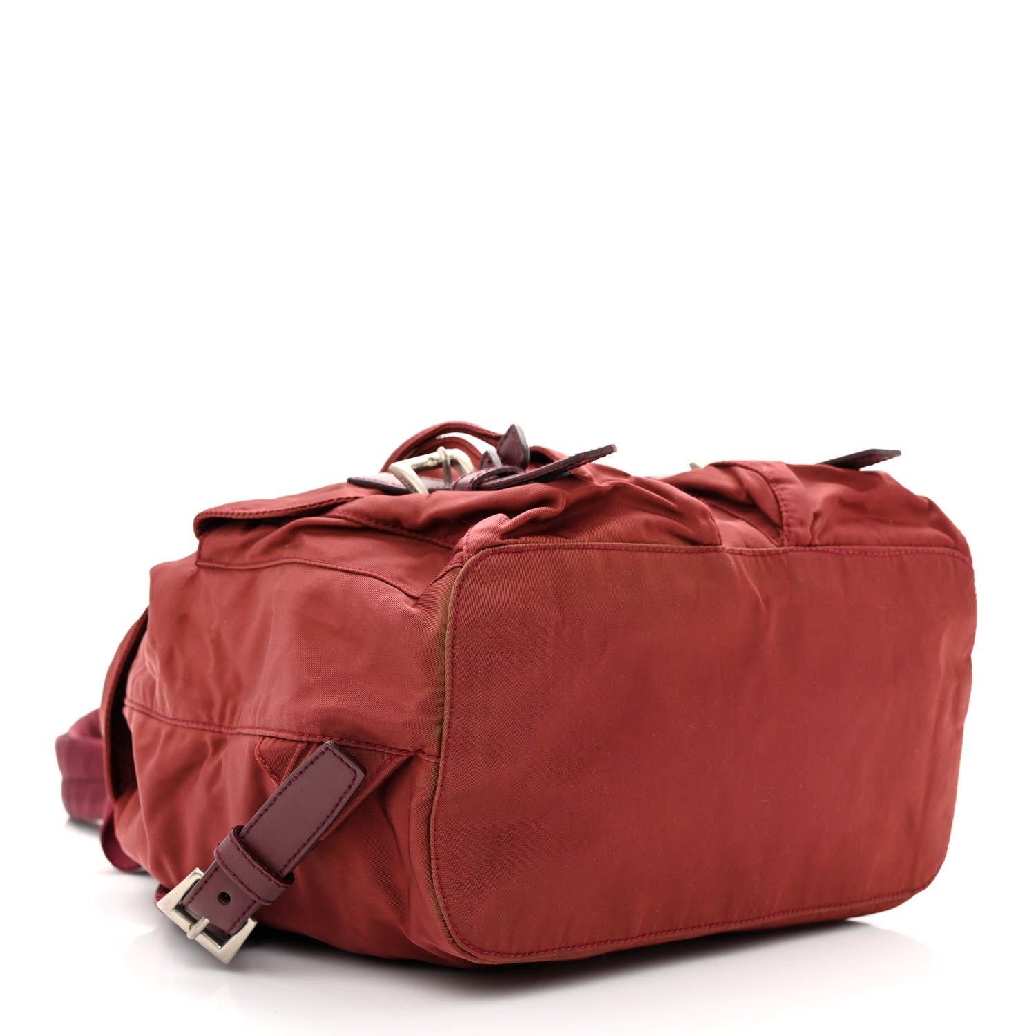 Prada Nylon Vela Small Backpack Rosso 4 of 15