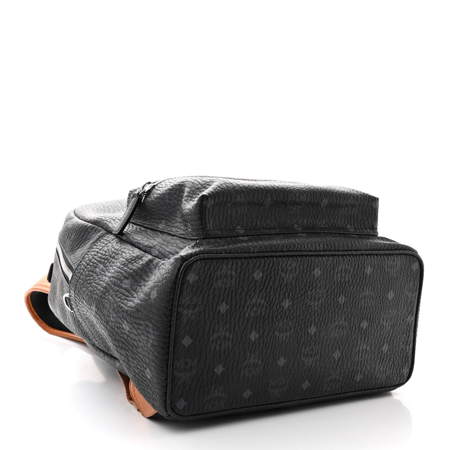 Visetos Medium Stark Backpack Black Cognac