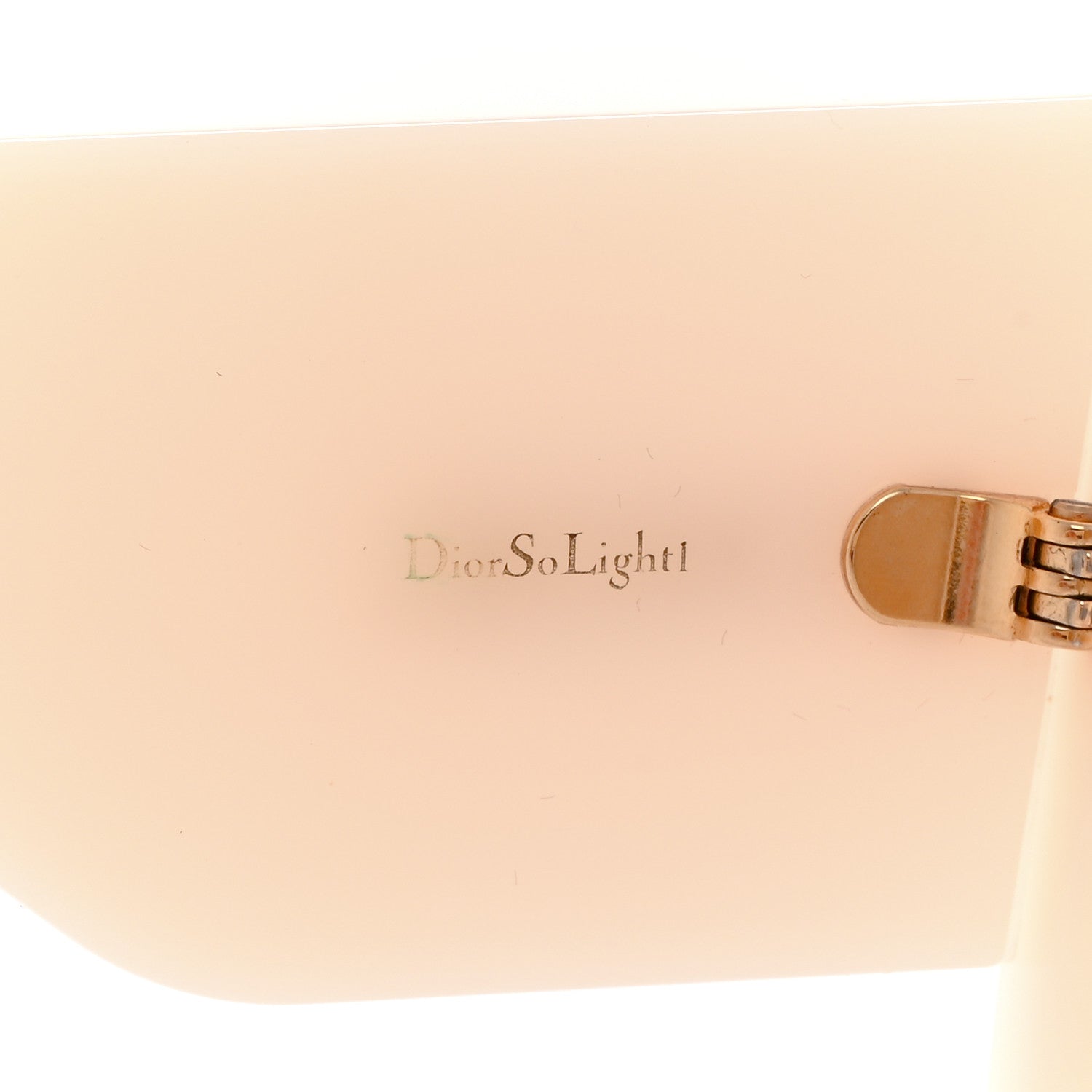Christian Dior Acetate DiorSo Light 1 Shield Sunglasses Ivory 8 of 9