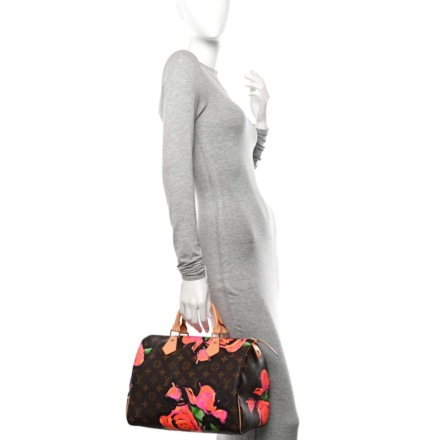 Monogram Roses Speedy 30