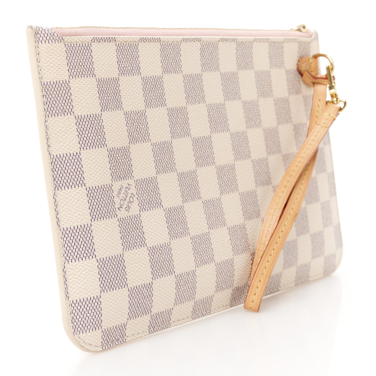 Damier Azur Neverfull MM GM Pochette Rose Ballerine