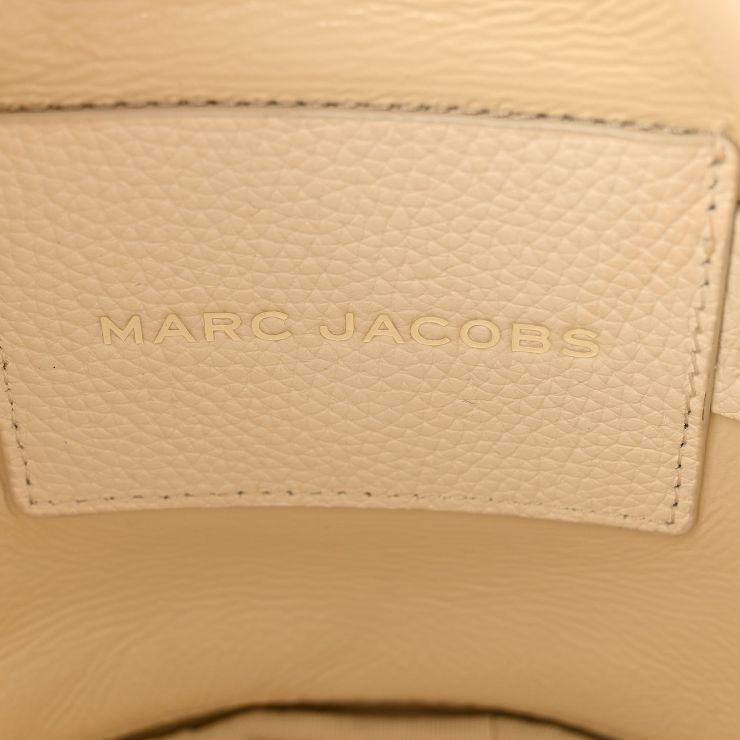 Grained Calfskin The Mini Bucket Bag Cotton