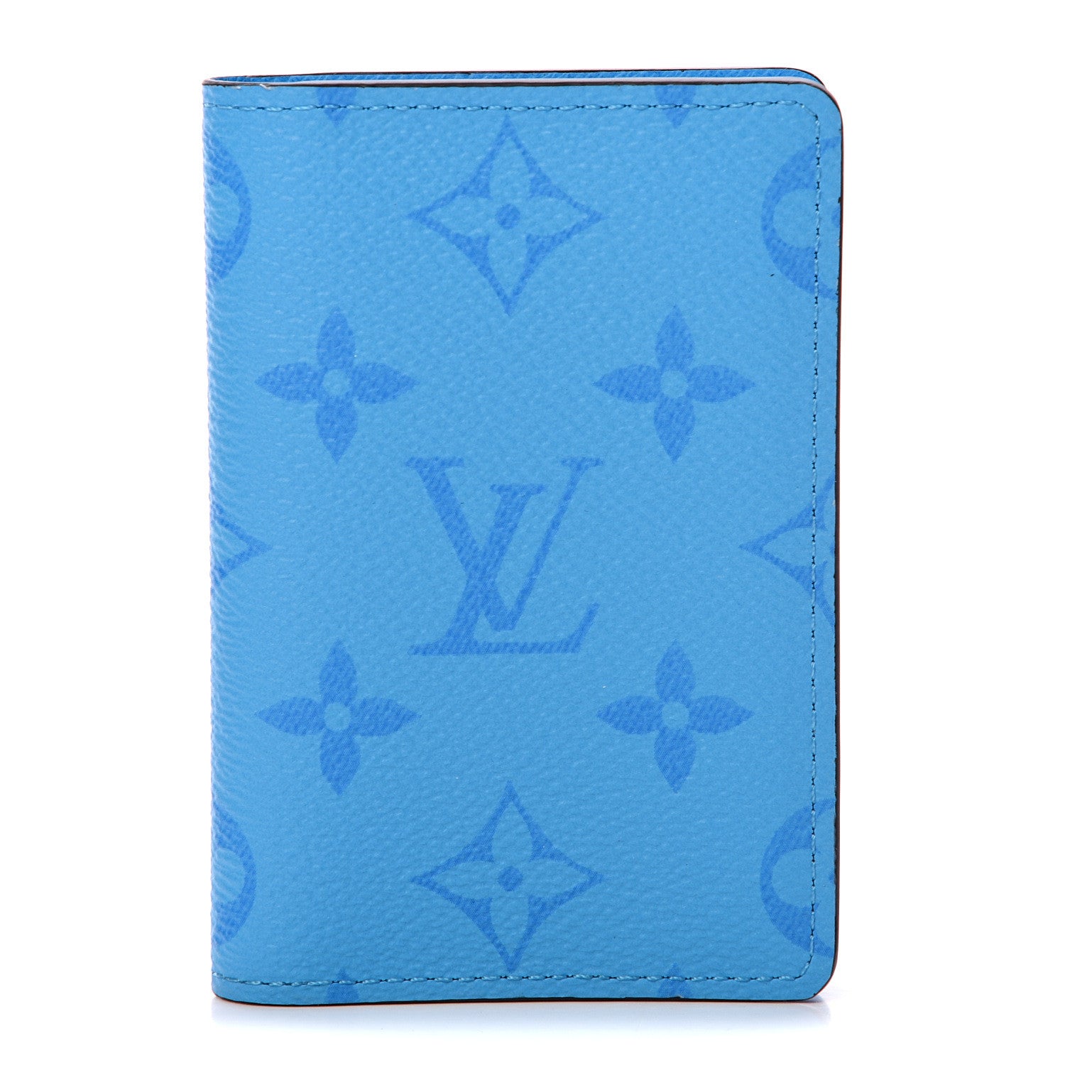 Louis Vuitton Taigarama Pocket Organizer NM Blue Lagoon 554855