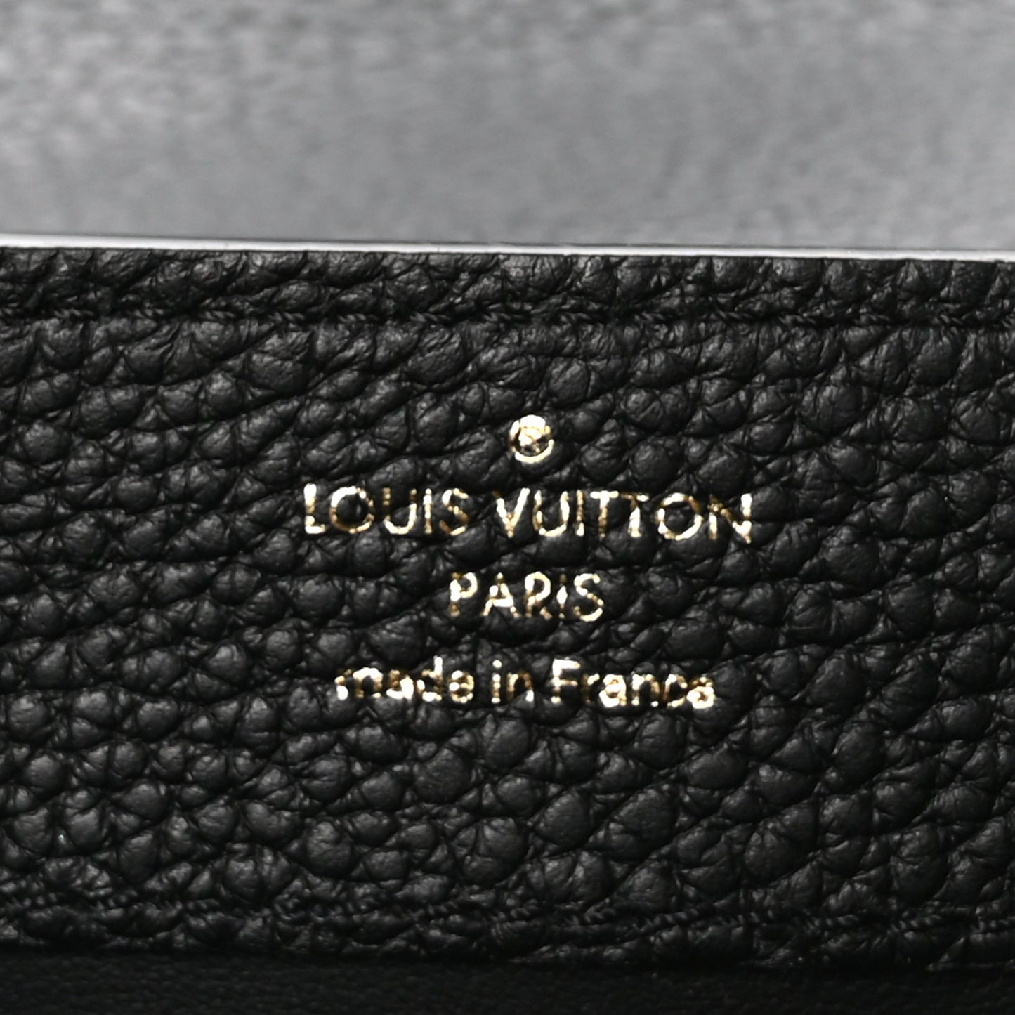 Taurillon Mini Capucines Black