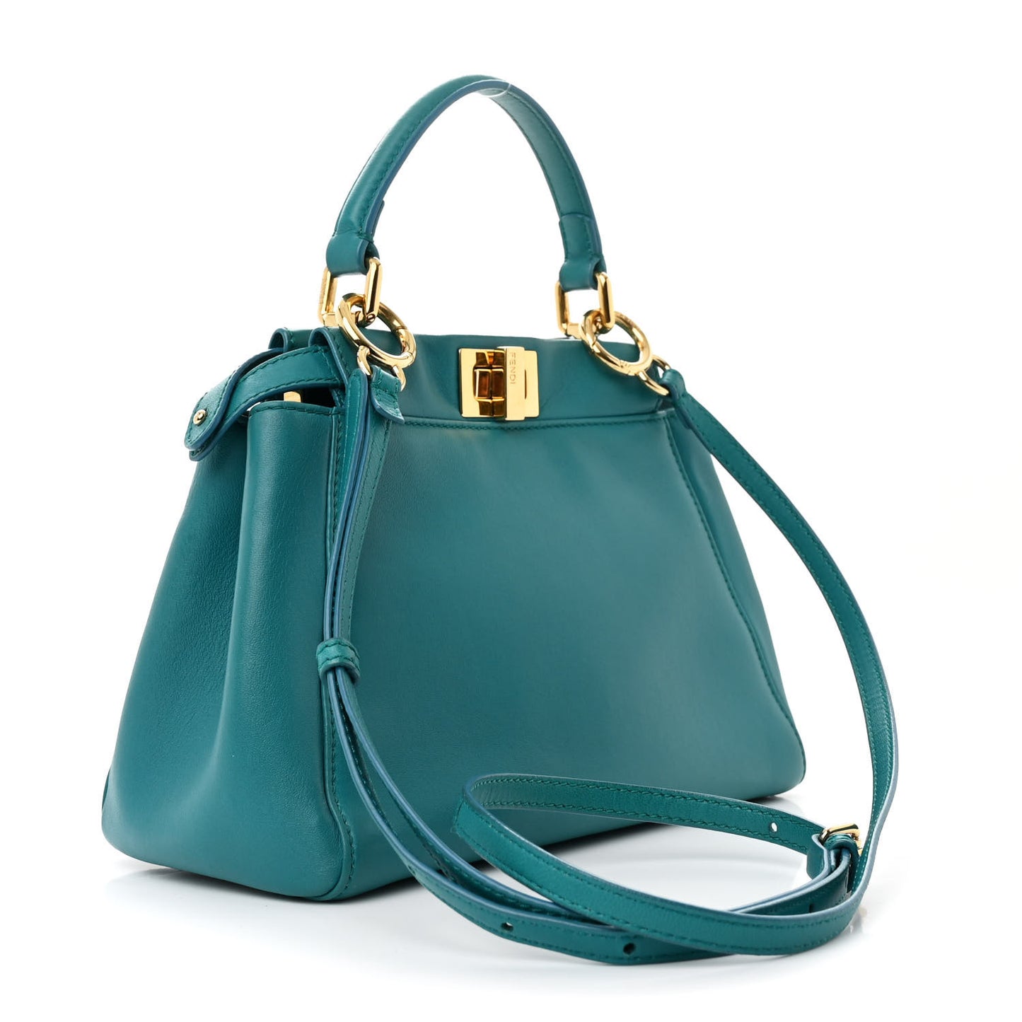 Nappa Mini Peekaboo Iconic Satchel Lago
