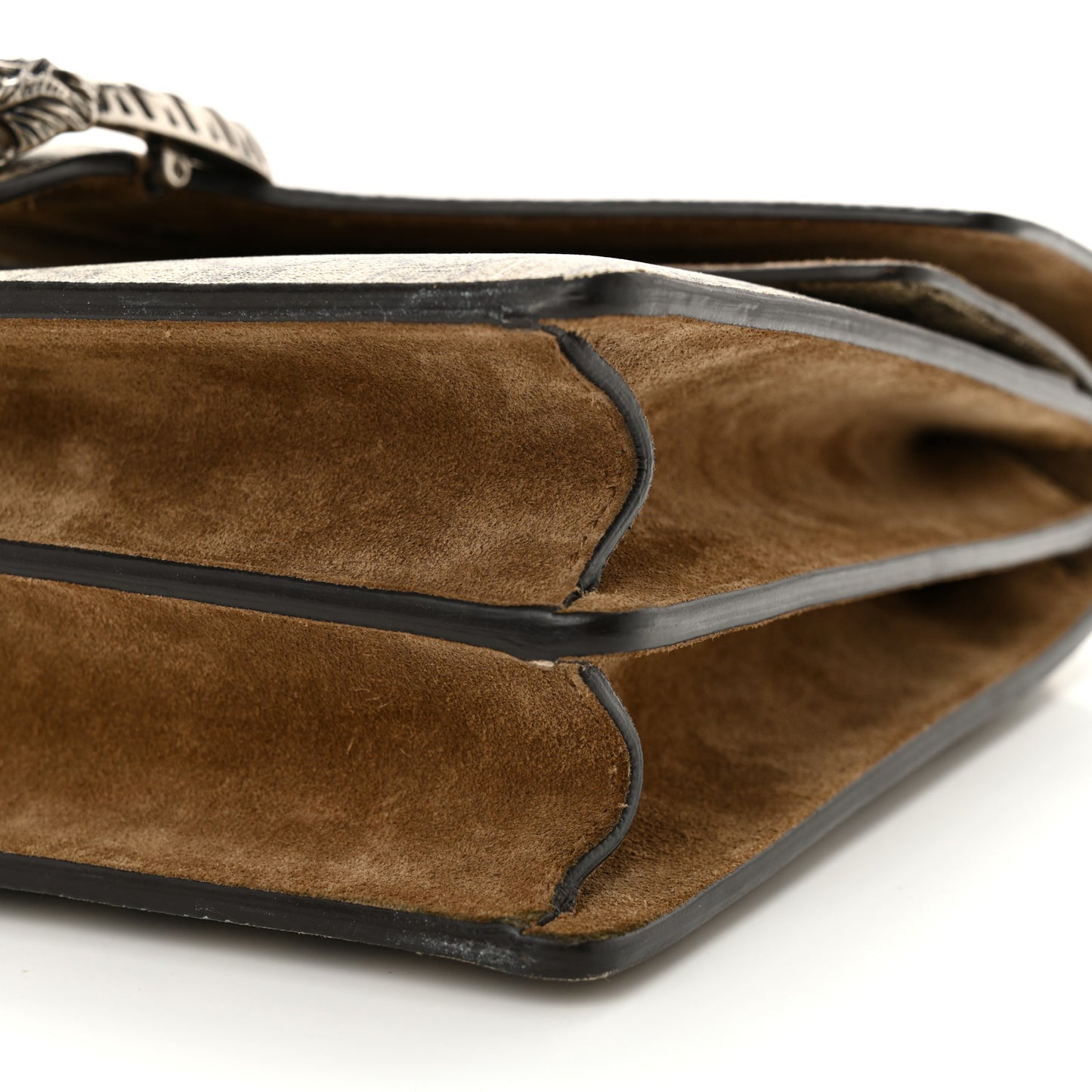 GG Supreme Monogram Medium Dionysus Shoulder Bag Taupe