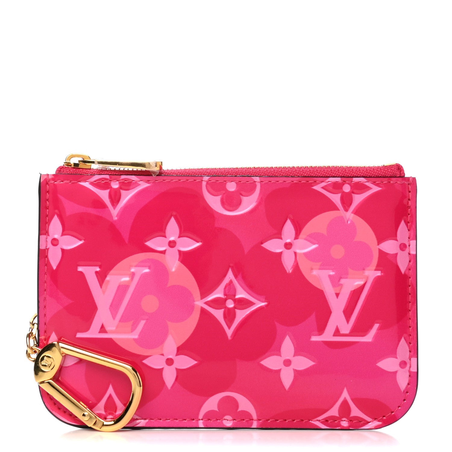 Louis Vuitton Vernis Valentine Key Pouch Fuchsia 1 of 6