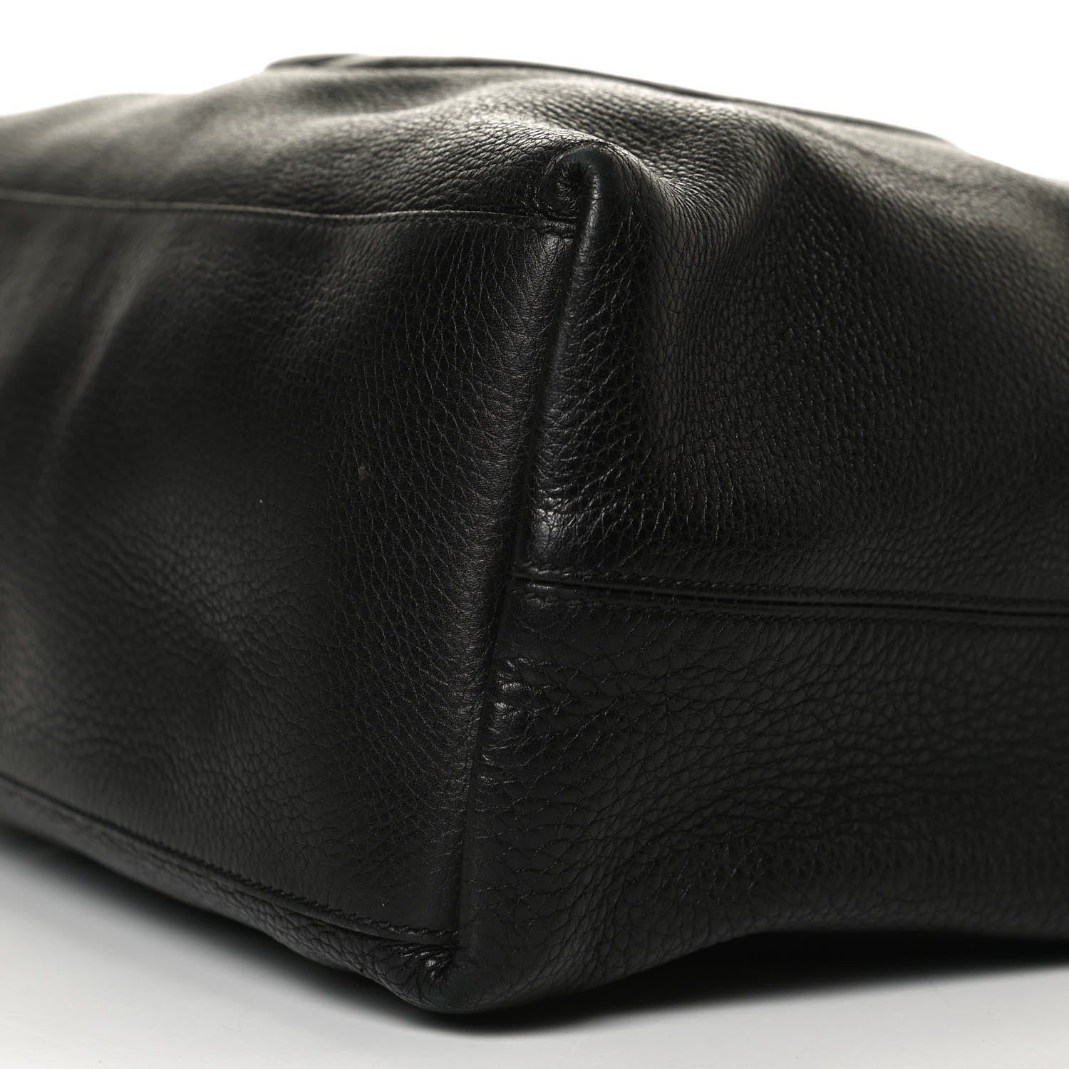 Gucci Pebbled Calfskin Medium Soho Chain Shoulder Bag Black 10 of 14
