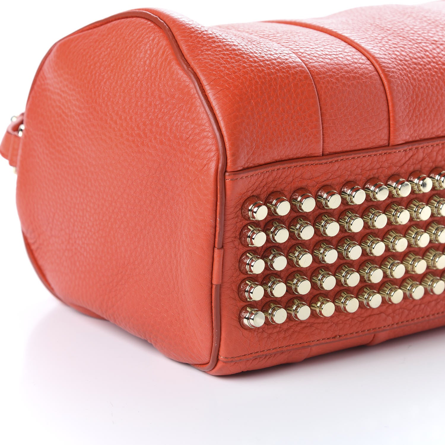 Alexander Wang Pebbled Lambskin Rockie Tang Pale Gold Hardware 6 of 11