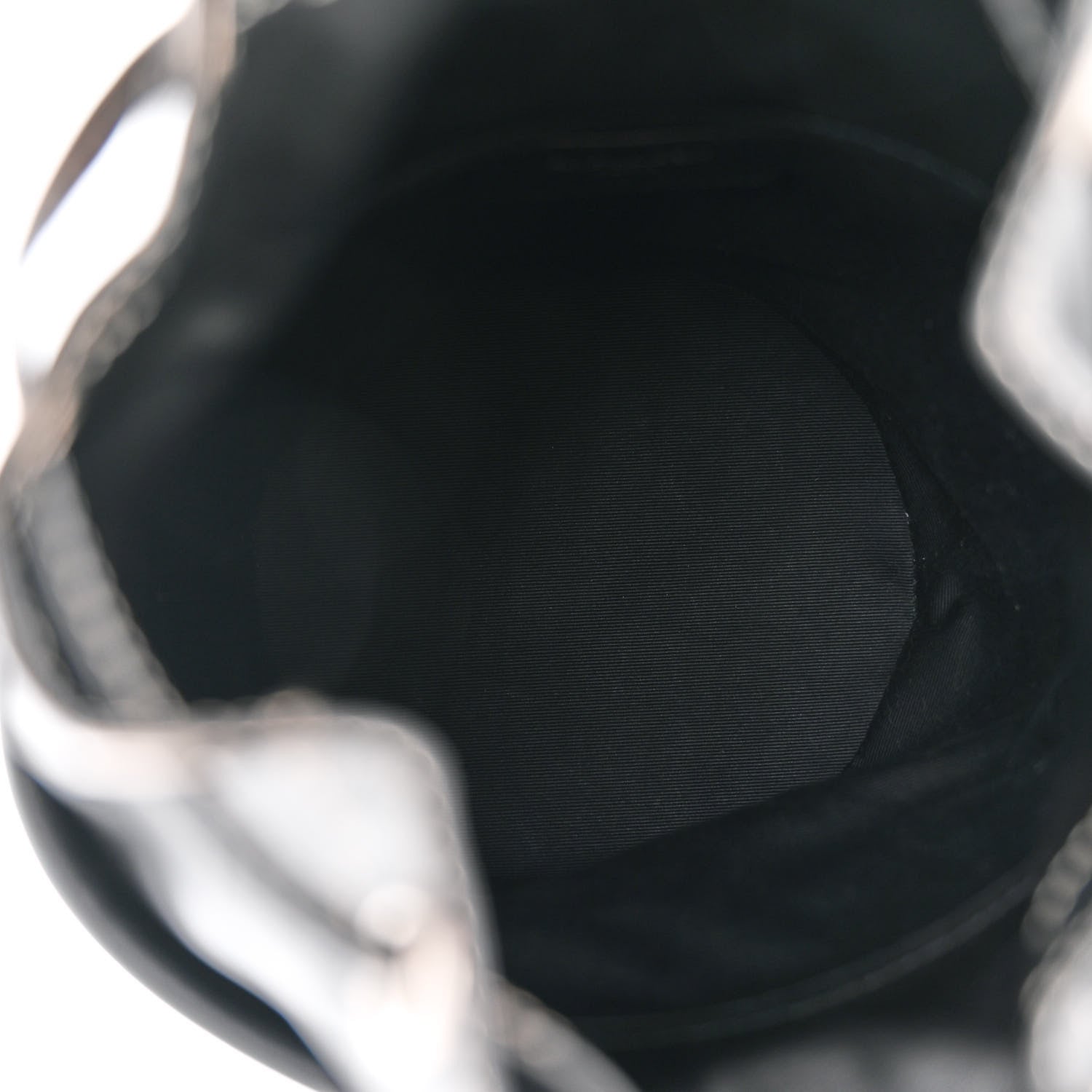 Saint Laurent Smooth Calfskin Studded Small Bahia Drawstring Bucket Bag Black Multicolor 5 of 10