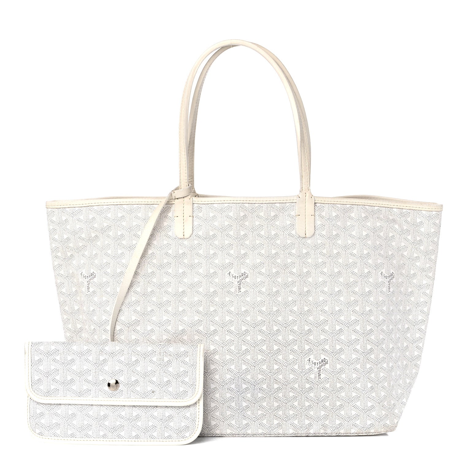 Goyard Goyardine Saint Louis PM White 1 of 16