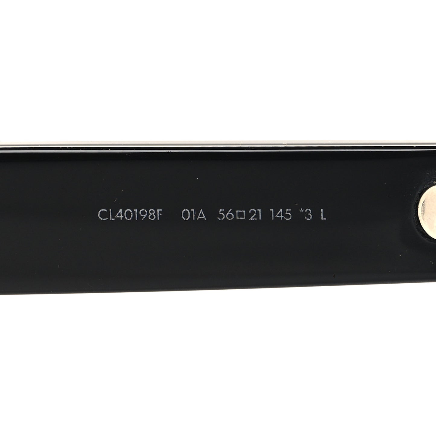 Acetate Sunglasses CL40198F Black