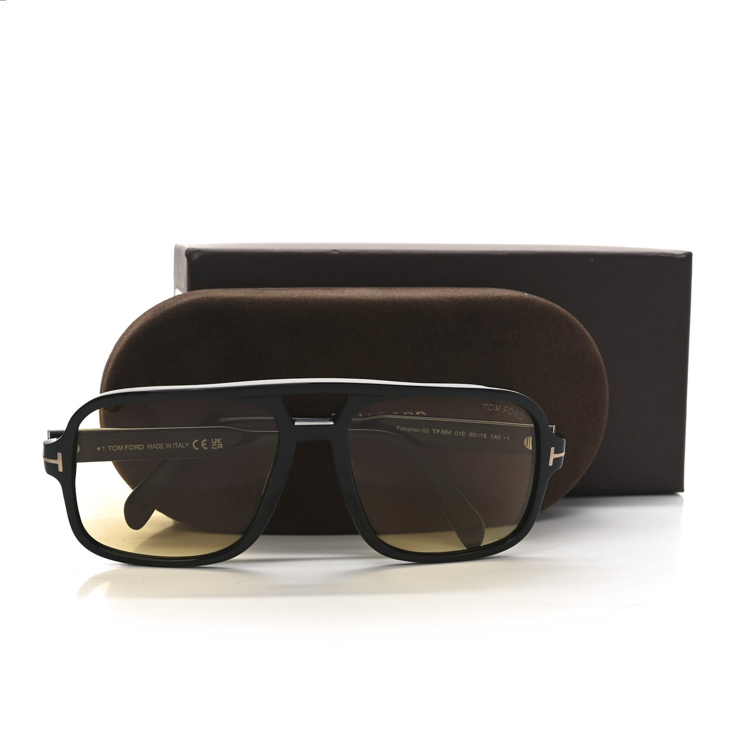 Falconer-02 TF884 Sunglasses Black
