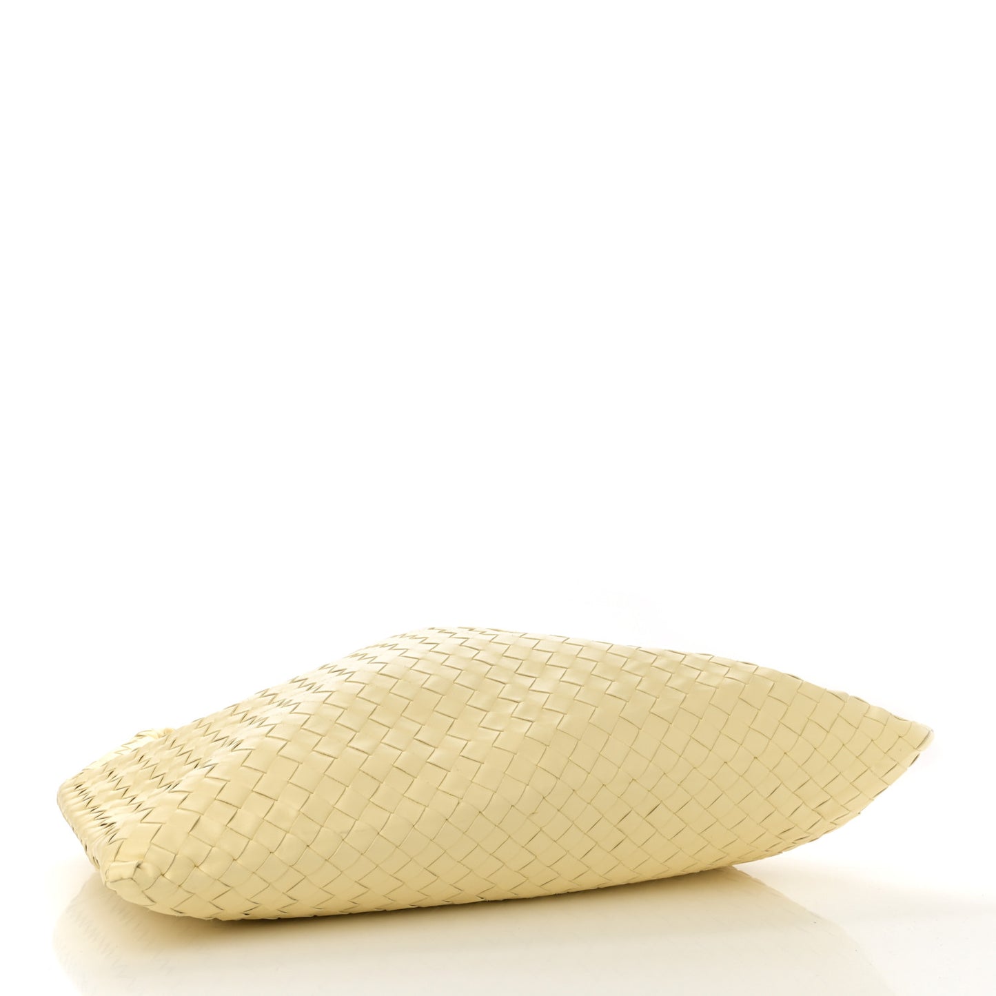 Calfskin Intrecciato Large Hop Camomile