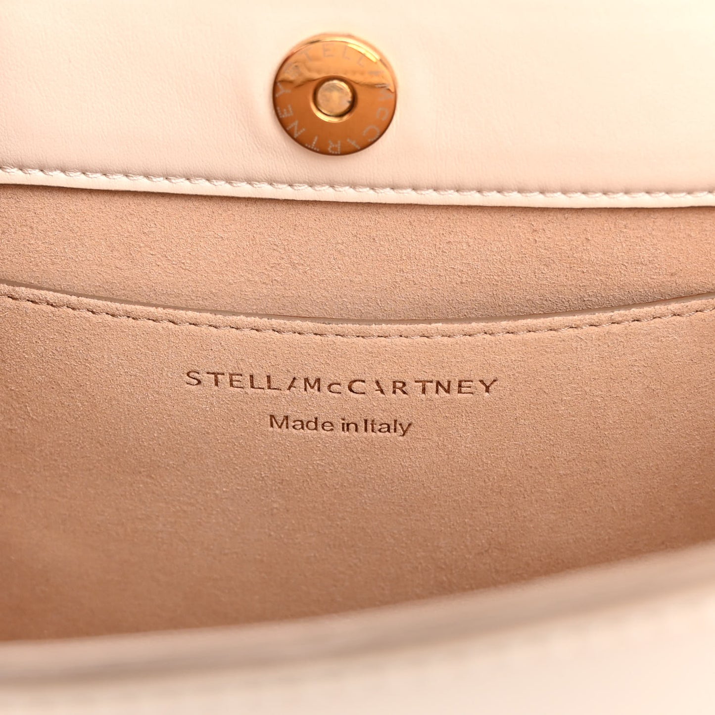 Eco Alter Nappa Small Frayme Shoulder Bag White