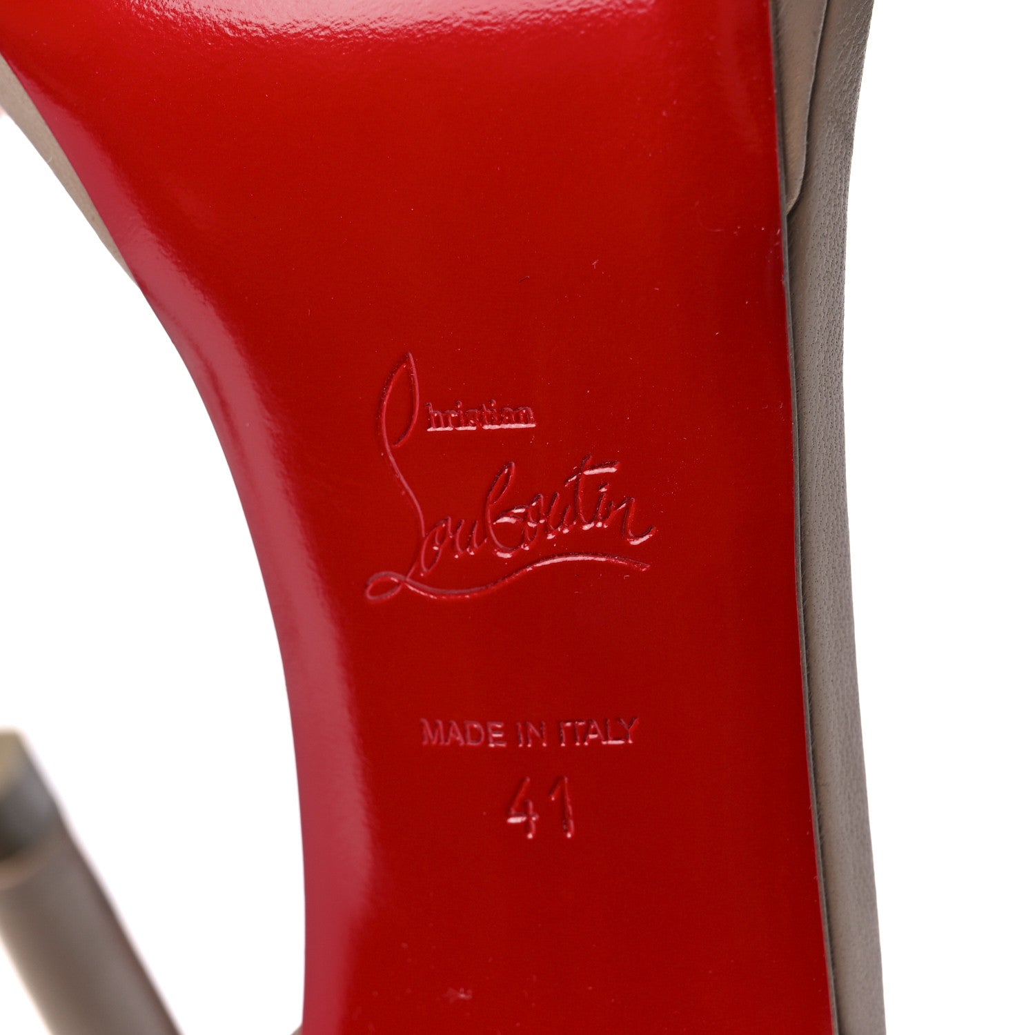 Christian Louboutin Nappa Loubi Queen 120 Pumps 41 Nude 6 of 7