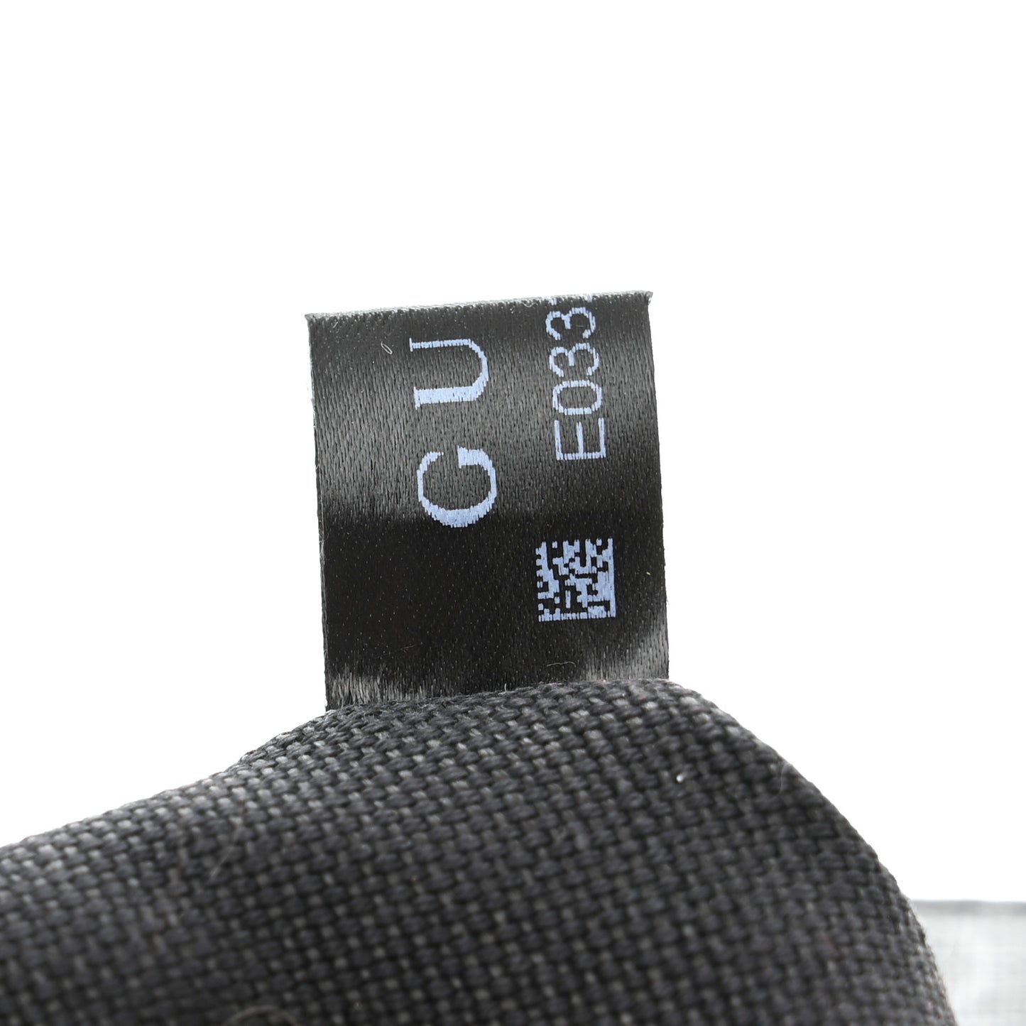 GG Supreme Monogram Web Small Flat Messenger Bag Black Grey