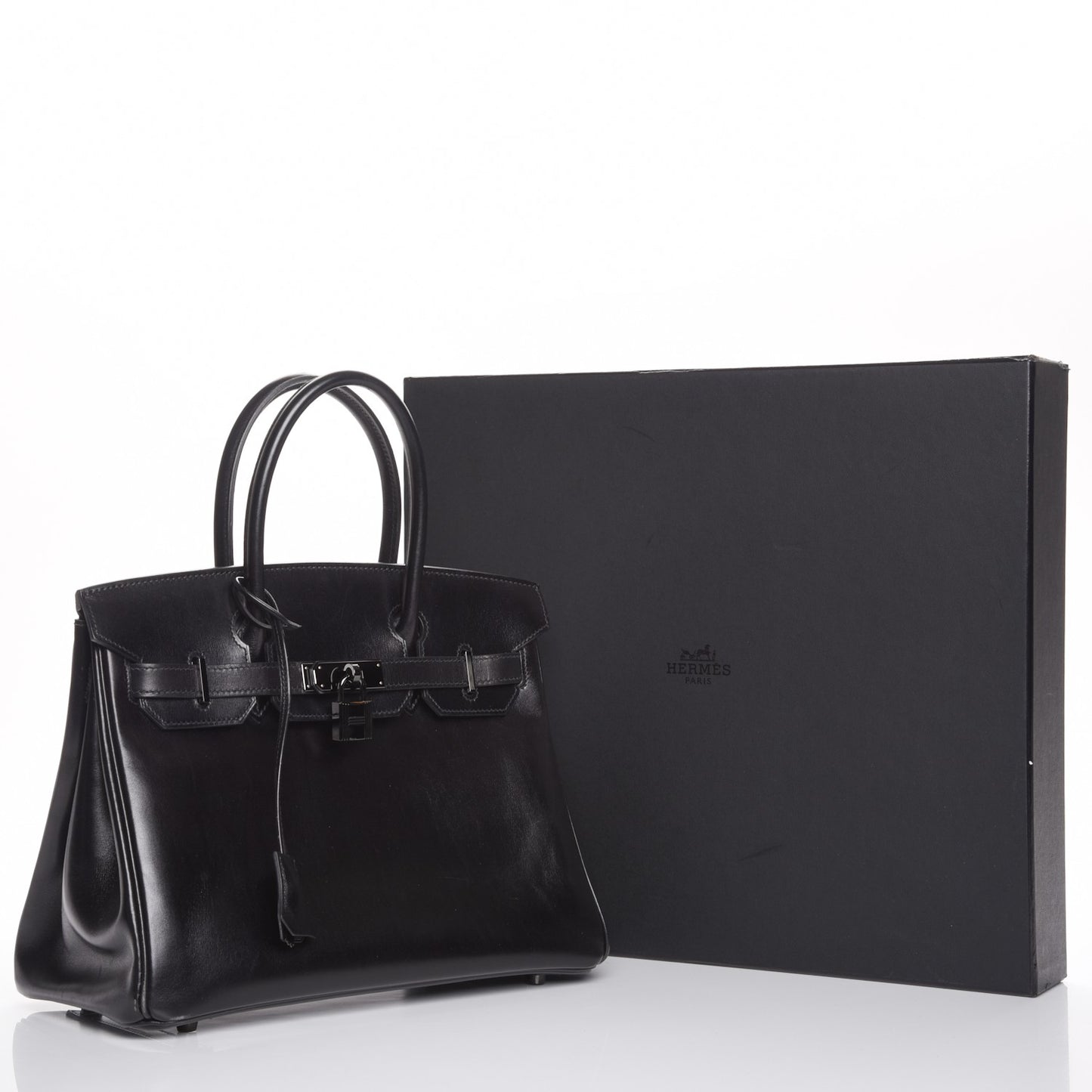 Box Birkin 30 So Black