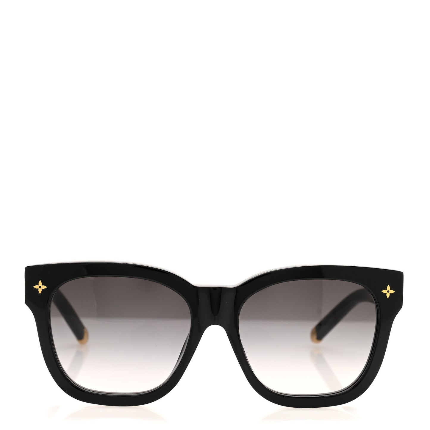 Acetate My Monogram Square Sunglasses Z1523E Black